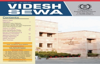 SSIFS Newsletter - 'Videsh Sewa' Vol V 